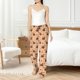 thumbnail image 4 of Fotbe Turkey And Autumn Leaves Pantalones de Pijama para Mujer, Pantalones de Dormir, Pantalones Pj con Cordón y Bolsillos-X-Large, 4 of 6