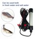 thumbnail image 3 of Luz de pesca nocturna sumergible JM 20W Verde IP68 con cable de 5M, 3 of 5