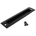 thumbnail image 2 of Ageless Iron Bd_Flpull Rustic Black Cast Iron 8"" Center To Center Single Recessed Flush, 2 of 2