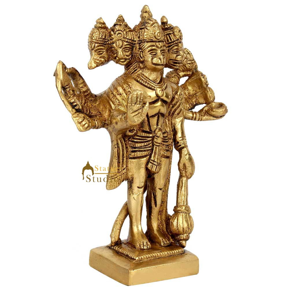 Buy StatueStudio Brass Hanuman Murti Lord Hanuman Statue Blessing