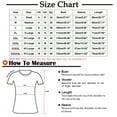 thumbnail image 3 of SHOPESSA Womens Plus Size Tops Casual Short Sleeves V-Neck Print Pullover Blouse T-Shirt Pleated Casual Flowy Tunic Blouse Tops, 3 of 5