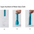 thumbnail image 1 of 5 Pieces Absorbent Glass Cleaning Cloth Window Dish Water Absorption Soft Microfiber Stain Remover Kitchen Window Dish Rags Mixed Color, 1 of 9