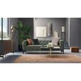 thumbnail image 6 of Enza Home Dorian 3-Seater Polyester Fabric Sofa in Green/Black, 6 of 6