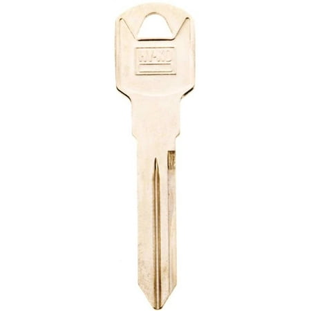 UPC 029069703929 product image for Hy-Ko 11010B89 Key Blank, 2-1/2 in L x 41/64 in W, Brass, Nickel Plated | upcitemdb.com