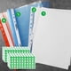 thumbnail image 1 of Combination Number Stickers | 1 Inch Adhesive Labels 1-50 | Multi-Color White Black Red Orange Yellow Blue Green | Paper Material | 10 Sheets | Decorative Numbering Stickers, 1 of 6
