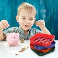 thumbnail image 5 of ORDDIART 4Pcs Plastic Color Coded Coin Sorting Tray for Bankers and Retail Use, 5 of 5