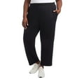 thumbnail image 5 of Danskin Women's Luxe Retro Jogger Sweatpant, Black, Small, 5 of 8