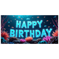 thumbnail image 5 of Illuminated Happy Birthday Banner Backdrop Party Decors for Birthday Party Celebrations Photography Props Photo Booth Backgrounds, 5 of 8