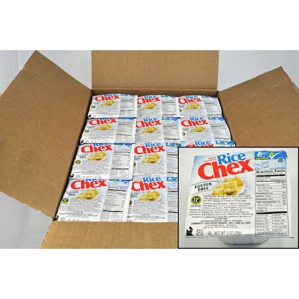 Rice Chex Single Serve Cereal Bowl Pak, 1 Ounce -- 96 per Case.