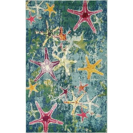 unique area modern loom positano seashore runner rug