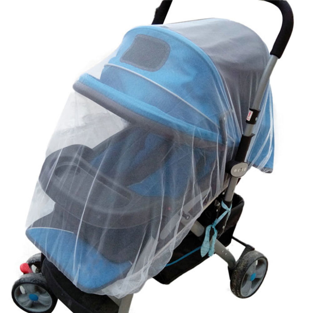 1Pc Stroller Pushchair Pram Mosquito Fly Insect Net Mesh Buggy Cover for Baby C 