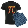 thumbnail image 6 of CafePress - Pizza Pi Men's Dark Pajamas - Men's Dark Loose Fit Cotton Pajama Set, 6 of 7
