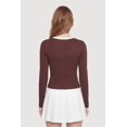 thumbnail image 4 of Women's 28 Graphic Long Sleeve Crew Neck Top, 4 of 4