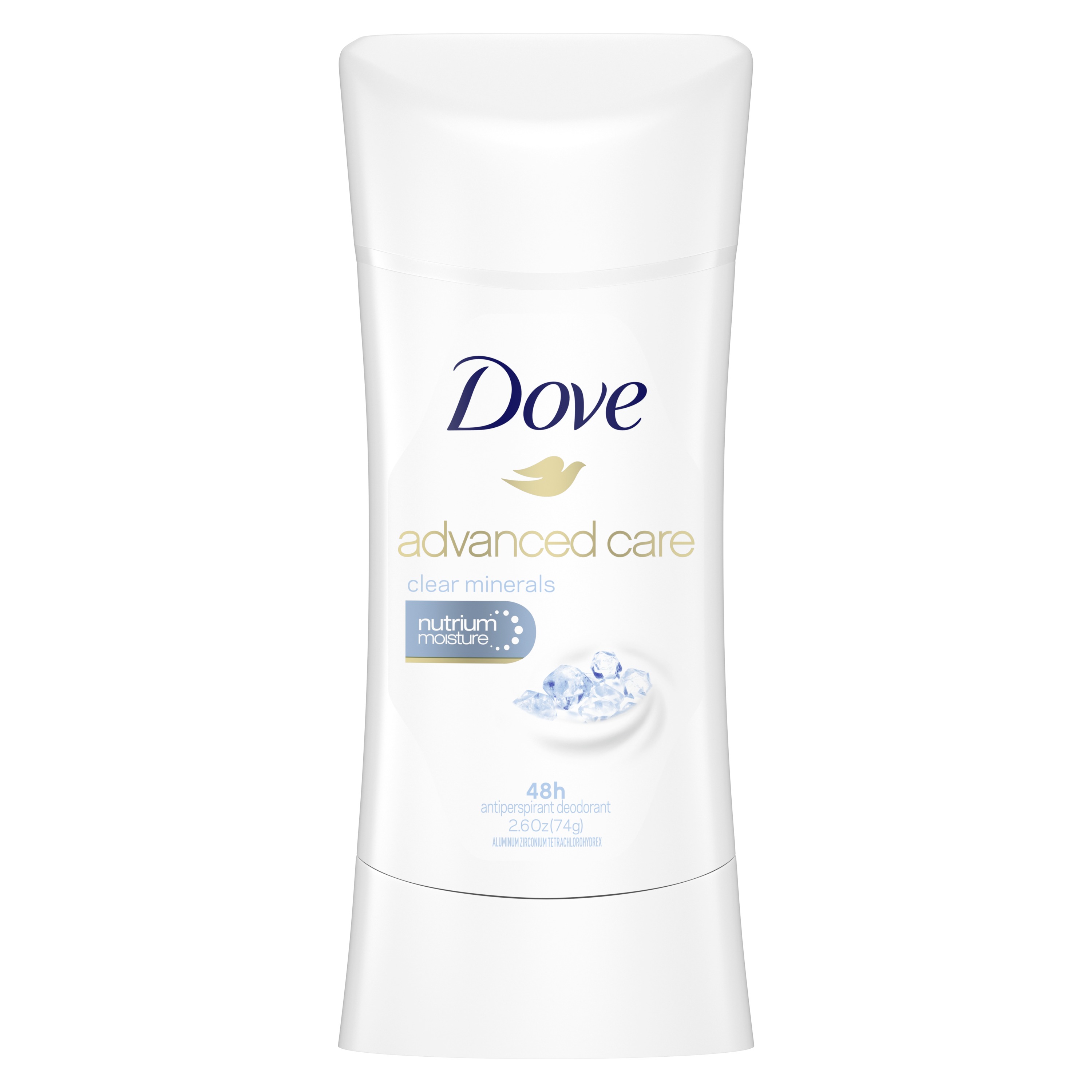 Dove Advanced Care Antiperspirant Deodorant for Sweat Protection Clear Minerals 48 hour sweat