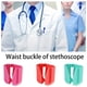 thumbnail image 5 of Vogacara Soporte para estetoscopio, funda profesional para ecómetro, accesorios de almacenamiento para equipos de atención médica, suministros médicos Salud rojo Vogacara CE012167-01B, 5 of 6