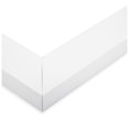 thumbnail image 5 of ArtToFrames 6" x 13" Contemporary White with Lip Picture Frame, 6x13 inch White Wood Poster Frame (WOM-2032), 5 of 7