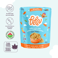 thumbnail image 3 of Belov Baby Food Stage 3 Organic Baby Puffs, Carrot, Sweet Potato & Kale, Grain-Based Snack for Babies 7+ Months, 42 g, 3 of 10
