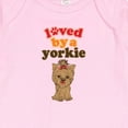 thumbnail image 3 of Inktastic Yorkshire Terrier Dog Yorkie Baby Romper Coveralls, 3 of 4