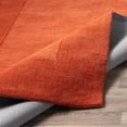 thumbnail image 4 of Mark&Day Wool Rugs, 5x8 Reims Modern Burnt Orange Area Rug, Orange Carpet for Living Room, Bedroom or Kitchen (5' x 8'), 4 of 7
