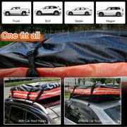 Car Roof Toppers Carrier Luggage Bag Black Waterproof Travel Storage WU9783 CYFIE