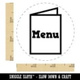 thumbnail image 2 of Restaurant Takeout Menu Food Self-Inking Rubber Stamp Ink Stamper - Black Ink - Small 3/4 Inch, 2 of 7