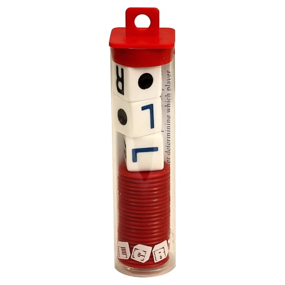 CYFW Dice Game right left center dice game set left right center dice