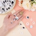 thumbnail image 2 of 60 Sets Safety Eye 6 Sizes Wiggle Googly Eyes Craft Eyes Black Stuffed Animal Eyes with Washers for Amigurumi Puppet Teddy Bear Crochet Plush Animal Making 10/12/13.5/18/20/23mm, 2 of 5