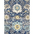 thumbnail image 4 of Pasargad Home Turkish Chelsea Design 96" x 120"  Area Rug in Navy/Ivory, 4 of 5