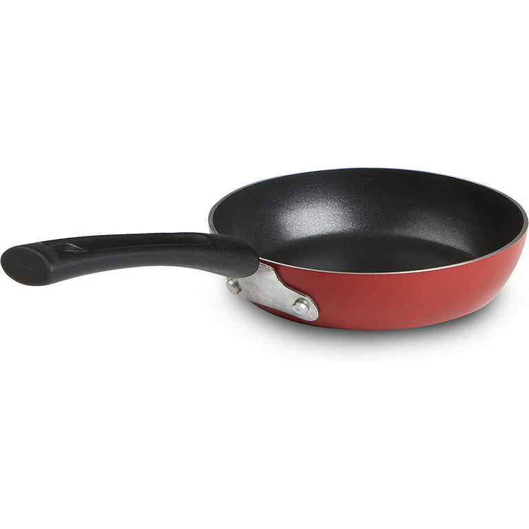 Small Frying Pan Tfal Nonstick 5 Inch With Lid Covered One Egg