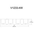 thumbnail image 7 of Dainolite 4LT Vanity, 7 of 7
