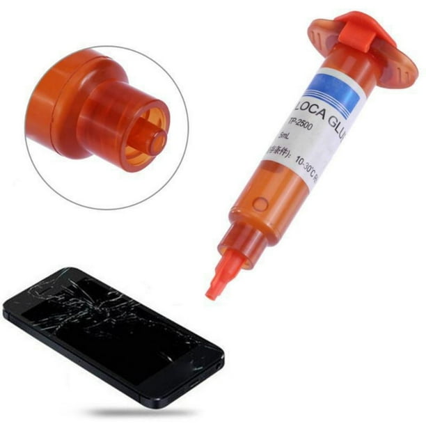 Pegamento Adhesivo Transparente Óptico para Reparar Pantallas de Teléfonos, Líquido de Curado Uv de 5 Ml/10 Ml, Solución para Vidrio Agrietado de Alta Transparencia, Adhesivo de Laminación de Lcd par