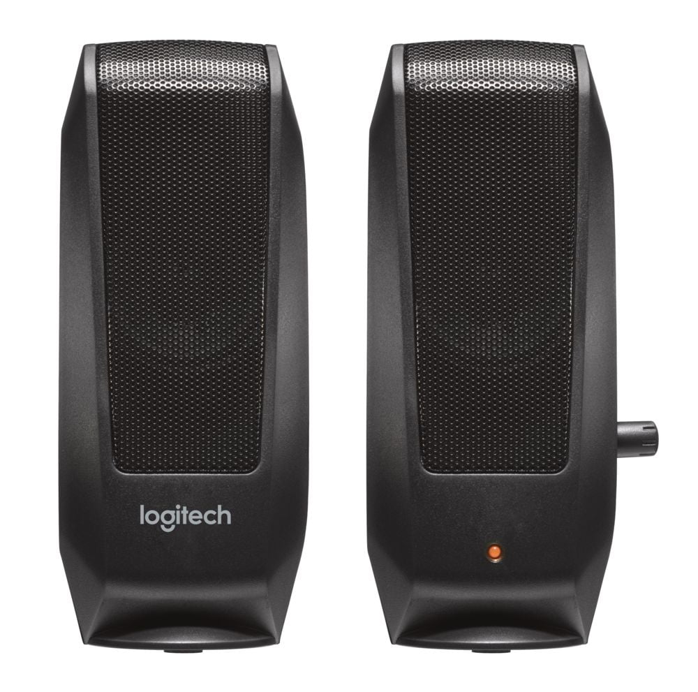 Logitech S120 Desktop Speaker System Black Walmart Com