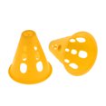 thumbnail image 4 of Barrera de entrenamiento de fútbol para principiantes de patinaje con conos de marcador de disco de fútbol de 10 piezas Amarillo SM SunniMix Conos de entrenamiento deportivo, 4 of 8