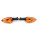 thumbnail image 5 of Luces de señal de giro para motocicleta, lámpara indicadora para señales de giro delanteras y traseras, luz ámbar (2 uds.), 5 of 5