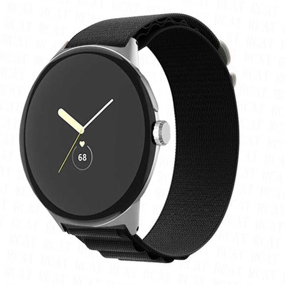 CIRUTVAL Adjustable Nylon Alpine Loop Bands Compatible with Google Pixel Watch Band, Soft