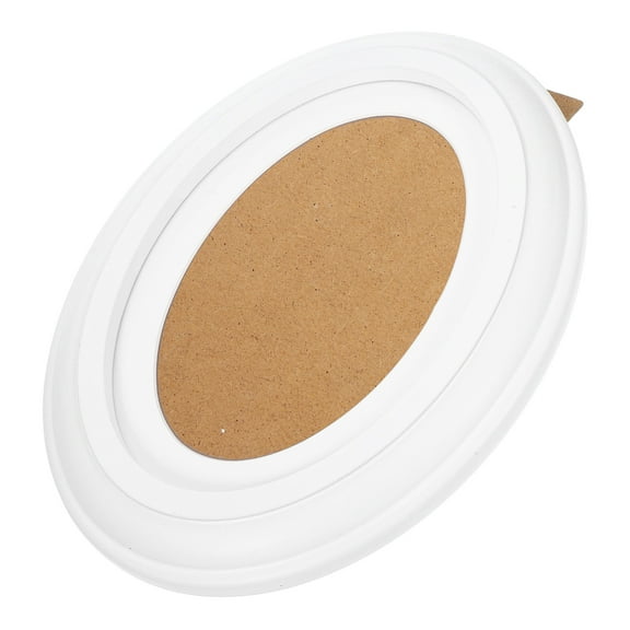 UPKOCH 1Pack Oval Wood Picture Frame For Adults Home Decor And Photo Display 12.9x17.9in