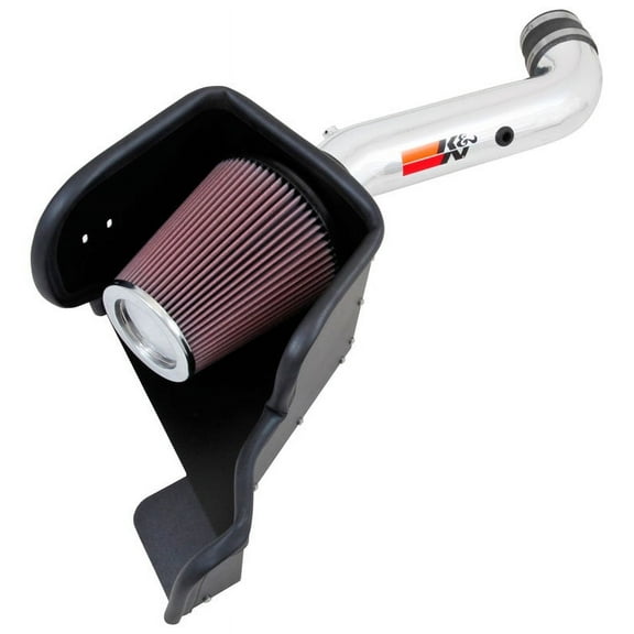 K&N Cold Air Intake Kit: High Performance, Guaranteed to Increase Horsepower: 2013 DODGE/RAM (Ram 1500, 1500) 77-1571KP