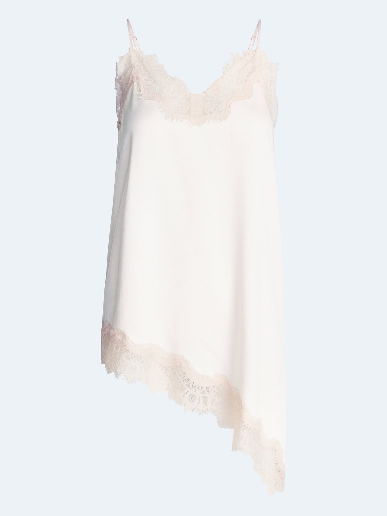 Devil Wears Prada Scoop Collection Women's Asymmetrical Lace Cami, Sizes XS-XXL