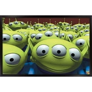 Disney Pixar Toy Story - Aliens Wall Poster, 14.725" x 22.375", Framed