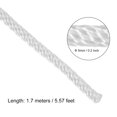 thumbnail image 2 of Unique Bargains Recoil Starter Rope with Handle 5mm Dia 1.7m 5.5ft Polyester Pull Cord for 173F 188F 190F Mower Trimmer Engine Part, 2 of 4