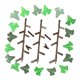 thumbnail image 2 of Imanes de nevera de hiedra, imanes de follaje DIY con vástago articulado para el hogar, cocina, imanes decorativos, imanes para nevera de plantas Estilo D, 2 of 8
