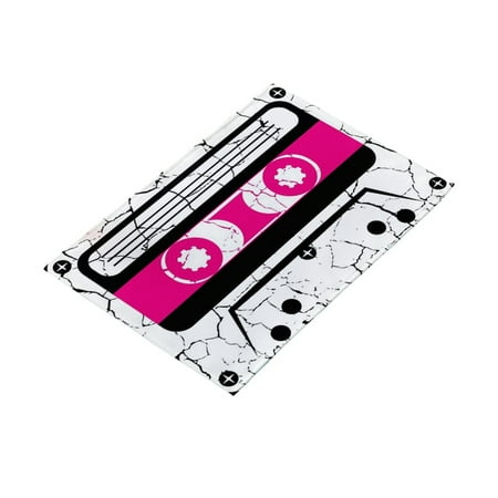 

QWZNDZG Home Kitchen Decor Table Mat Fun Cassette Music Tape Multi-Choice Heat-Resistant Non-Slip Wine Glass Plate Mat Washable Placemat