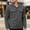 Dark Gray, variant on Men's Snap Button Cardigan Jacket Flip Collar Pocket Long Sleeve Casual Fashion Coat for Outdoor
