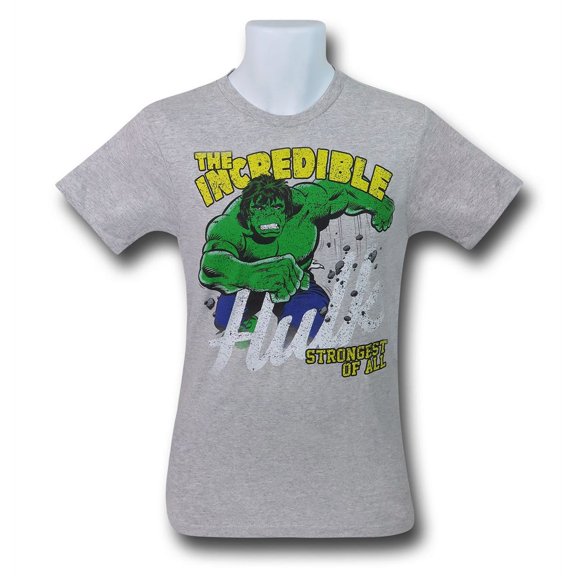 Hulk Stomping Men's T-Shirt-Men's 2XLarge