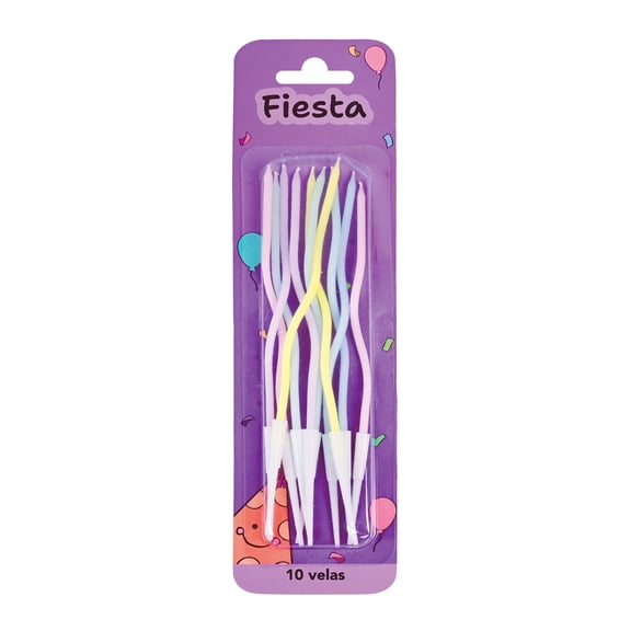 Velas Prichos de Parafina con 10 piezas