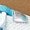 White Blue, variant on Men's Lace-up Graffiti Trendy Blade Type Sneakers - Breathable - Running Shoes And Shock-absorbing