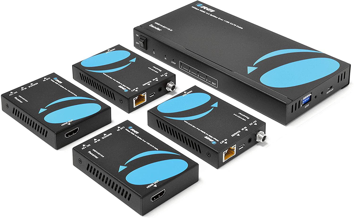 Eaton Tripp Lite Series HDMI over Cat5/6 Passive Extender, Low
