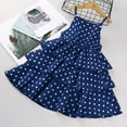 thumbnail image 2 of Ketyyh-chn99 Robe en Tulle pour Bébé Fille Robe Sans Manches à Imprimés pour Tout-Petits Fille Robe de Danse Fête Vêtements pour 6-7 Ans, Bleu, 2 of 6