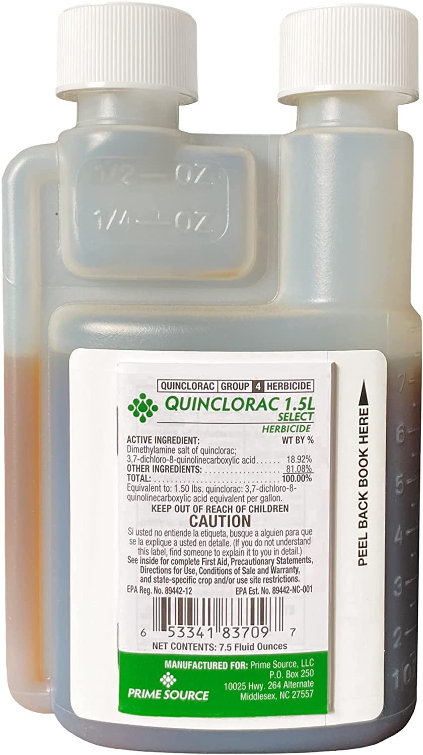 Primesource Quinclorac 1.5 Select Liquid Crabgrass Killer 7.5 Ounces