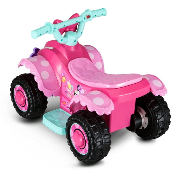 6V Disney Minnie Mouse Toddler Quad for Kindergarten Play